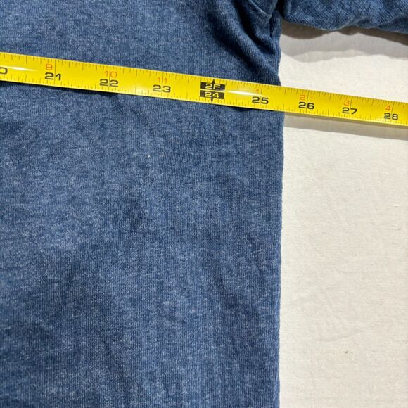 Carhartt T-Shirt Blue Spell Out Men's Size XL Crew Neck Short Sleeve - Picture 3 of 6